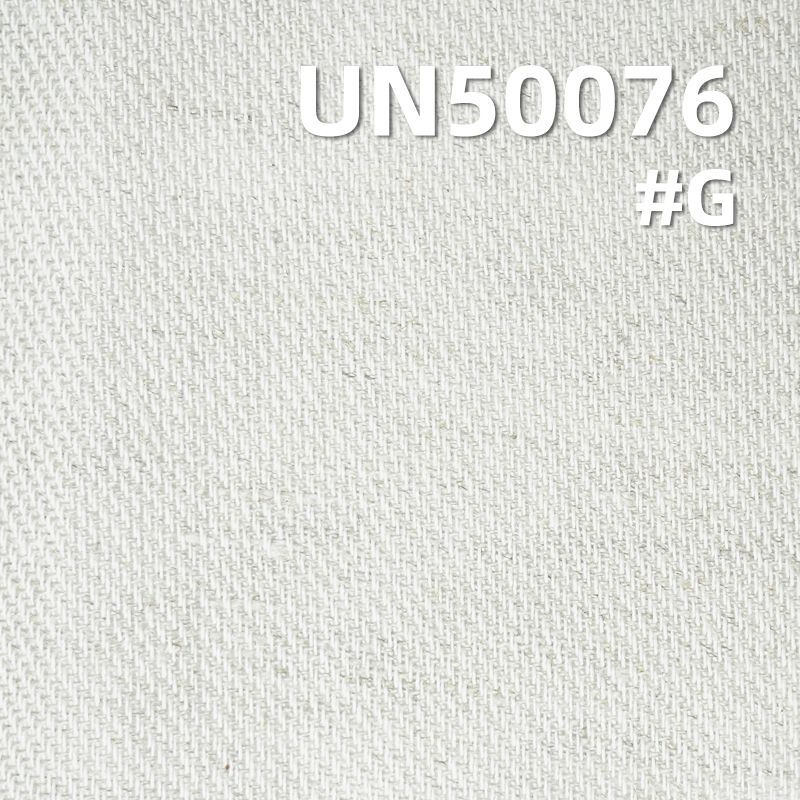 Cotton-Rain Dew Linen Double-Faced Twill Fabric | 220g/m² Cotton-Linen Dyeing Fabric | Rain Dew Linen-Cotton Two-Tone Fabric