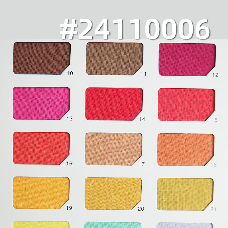 850# Ramie Cotton Sand Wash | 120g/m² Plain Dyed Fabric | Solid Wash Ramie Cotton for Pants, Skirts,Shirts