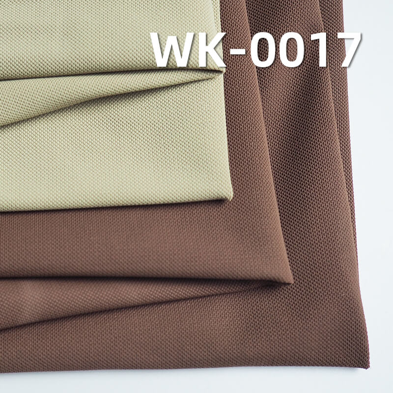 Polyester Spandex Knit Fabric | 165g/m² Cotton-Like Pique | Soft & Skin-Friendly | T-Shirt, Polo, Activewear & Yoga Fabric
