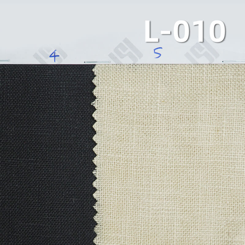 Pure Linen Dyed Fabric | 260g/m² Solid Color Linen | Plain Weave Linen | Hanfu, Dresses, Pants, Shirt Fabric