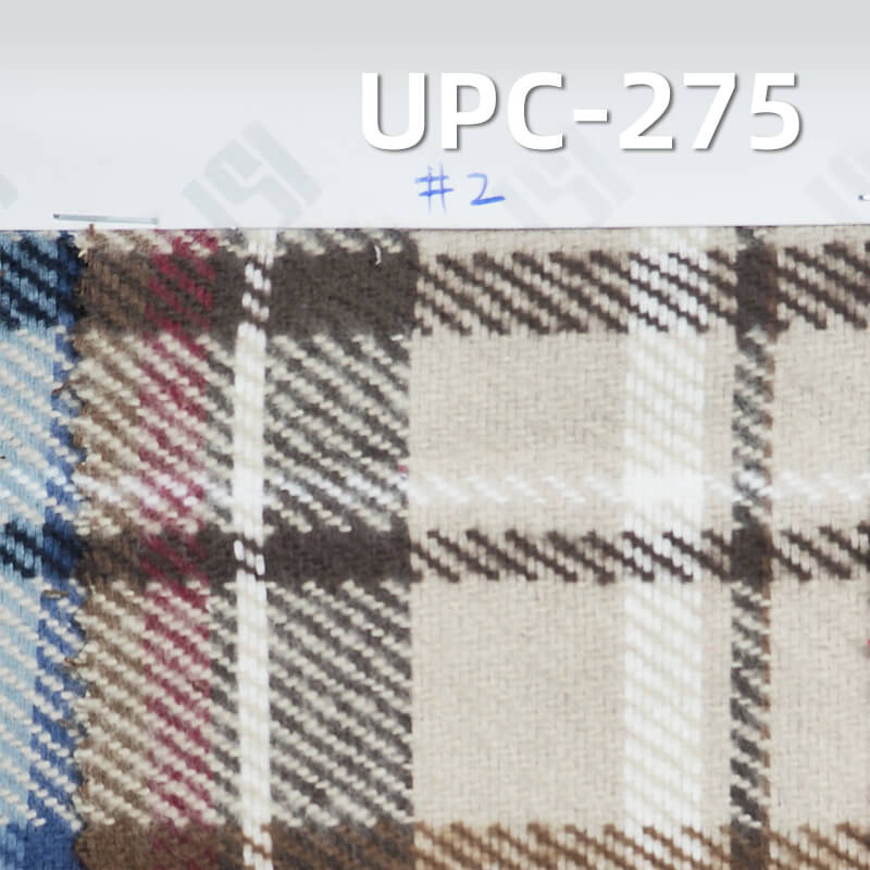 Yarn-Dyed Check Fabric | 280g/m² Thickened Cotton Fabric | Autumn Winter Brushed Cotton | School Style Skirts & Plaid Shirts Material