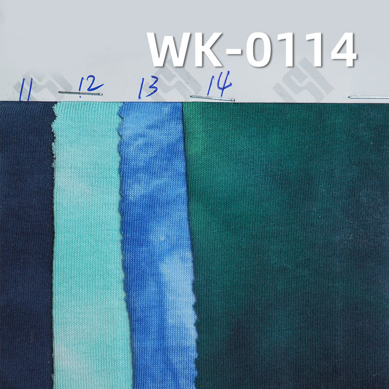170g/m² Cotton Stretch Knit Fabric | Tie-Dye & Color-Dye Jersey | T-Shirt & Undershirt Fabric
