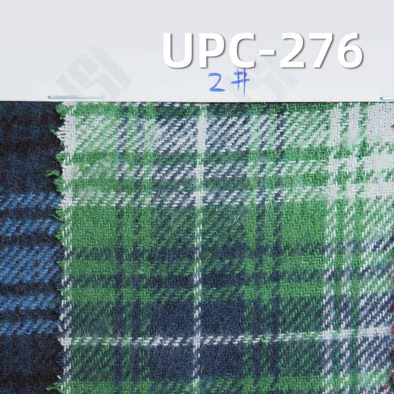 Woven Check Fabric | 220g/m² Pure Cotton Fabric |Brushed Material | Dyed Cotton Fabric | School Style Skir & Shirt Fabric