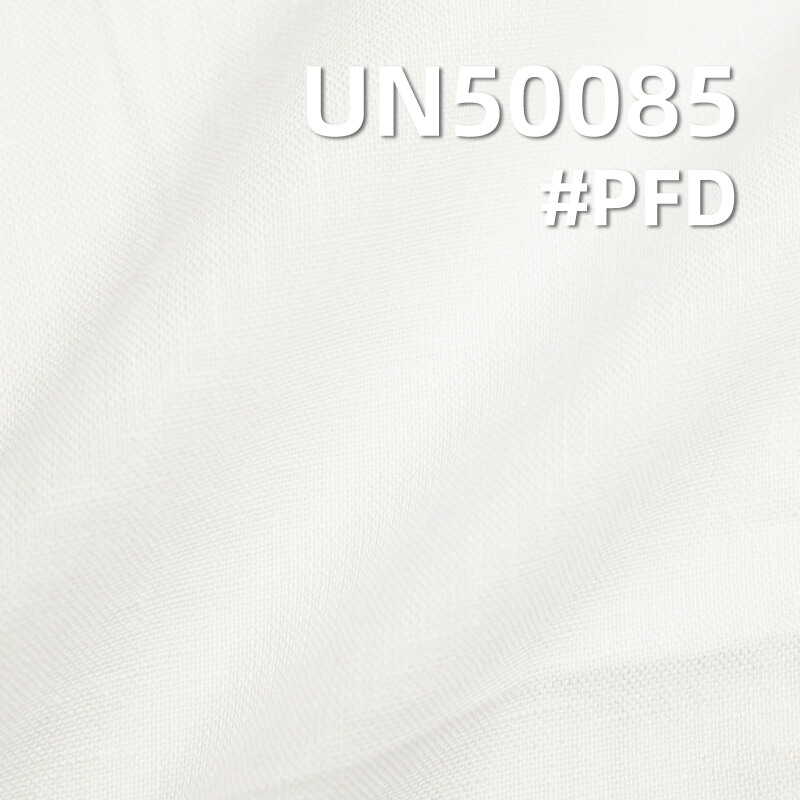 Linen Cotton Blend Fabric | 90g/m² Solid Plain Weave | Spring-Summer Dyed Fabric for Dresses, Tops, Hanfu