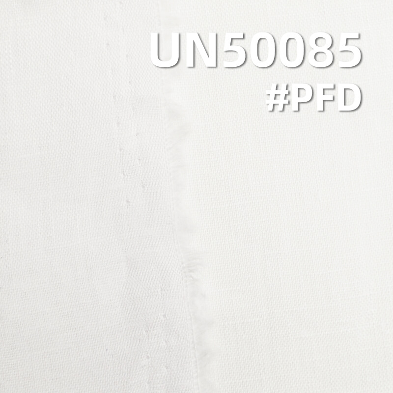 Linen Cotton Blend Fabric | 90g/m² Solid Plain Weave | Spring-Summer Dyed Fabric for Dresses, Tops, Hanfu