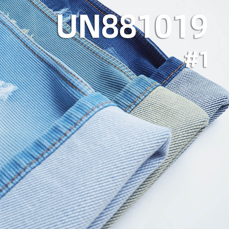 Bedfordcord denim|Pinstripe Dobby Denim Fabric | 11.8oz Cotton Denim | for Jeans, Skirts, Jackets