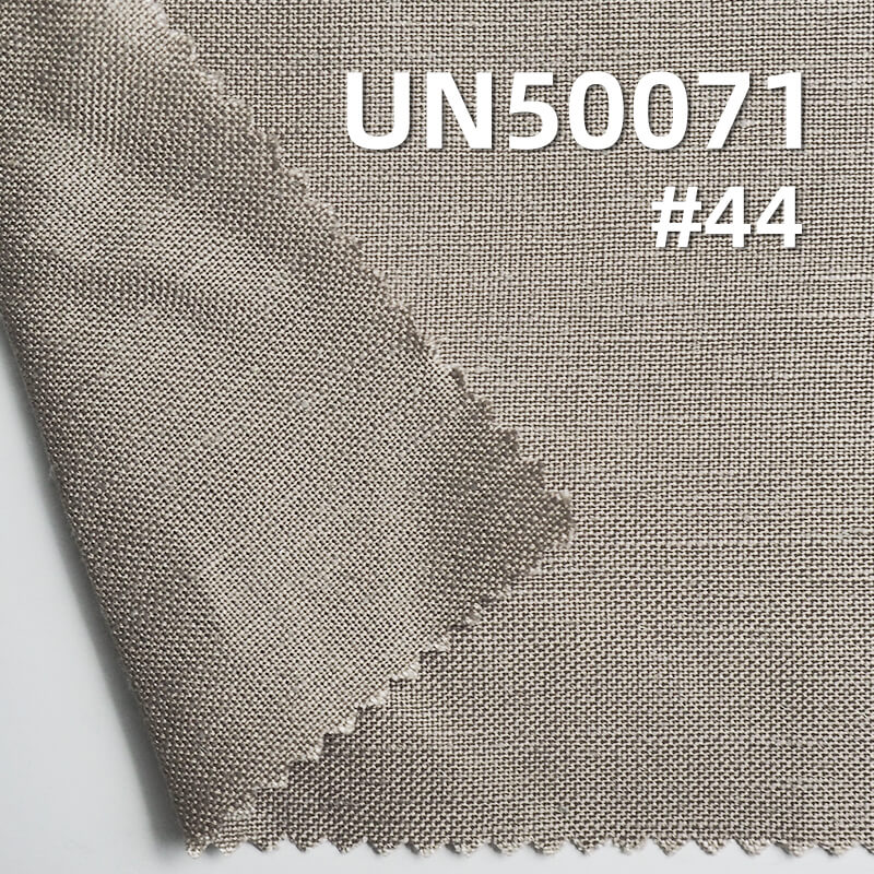 Linen Rayon Dyed Fabric | 185g/m² Woven Linen-Rayon Blend | Solid Color Linen for Hanfu, Skirts, Tops