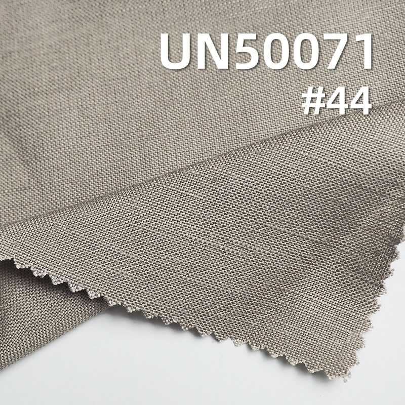 Linen Rayon Dyed Fabric | 185g/m² Woven Linen-Rayon Blend | Solid Color Linen for Hanfu, Skirts, Tops
