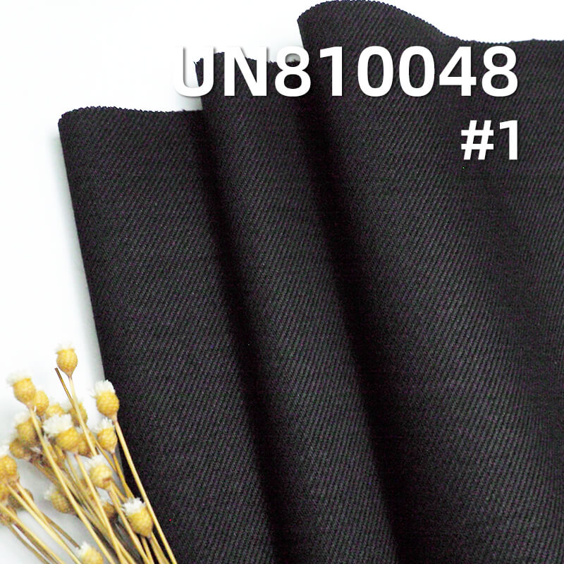 4-Way Stretch Denim | 10oz Thermal Denim | Black Face & Black Back Fabric | Warm Fleece Lining | Fabric for Jeans, Skinny Pants, Skirts & Shirts