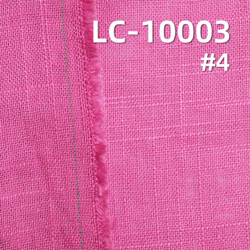 Rayon Linen Slub Fabric | 180g/m² Rayon-Linen Dyed Fabric | Retro Solid Color Linen | Hanfu, Tops, Skirts Fabric