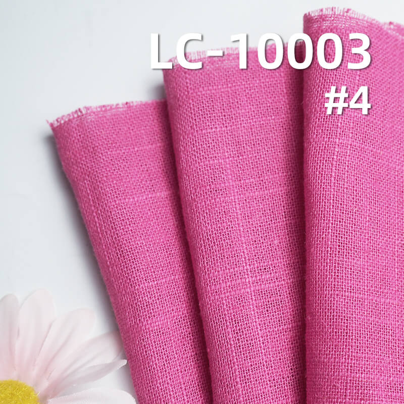 Rayon Linen Slub Fabric | 180g/m² Rayon-Linen Dyed Fabric | Retro Solid Color Linen | Hanfu, Tops, Skirts Fabric