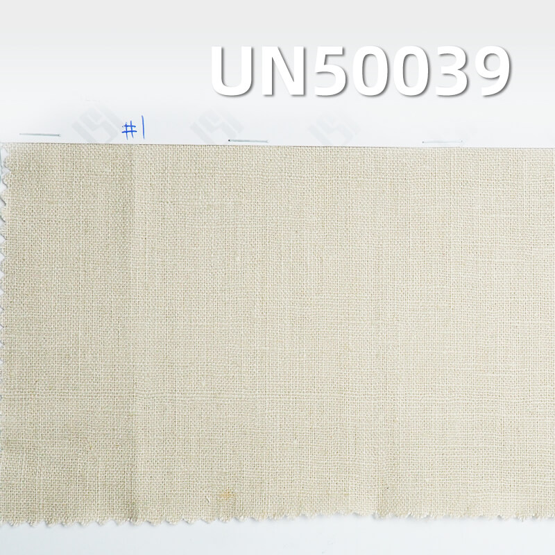 Linen-Cotton Blended Fabric | 225g/m² Linen-Cotton Plain Fabric | Solid Color Linen-Cotton Fabric | Hanfu, Dresses, Pants, Tops Fabric