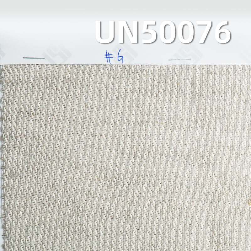 Cotton-Rain Dew Linen Double-Faced Twill Fabric | 220g/m² Cotton-Linen Dyeing Fabric | Rain Dew Linen-Cotton Two-Tone Fabric