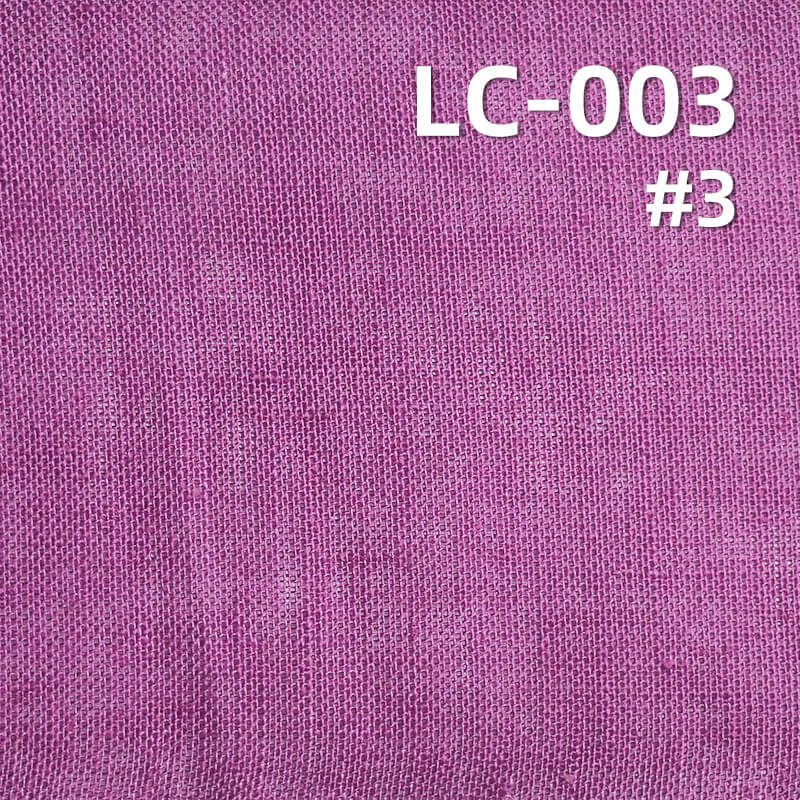 Ramie-Cotton Dyed Fabric | 135g/m² Plain Weave | Vintage Solid Fabric | Hanfu, Tops, Pants, Dress Material