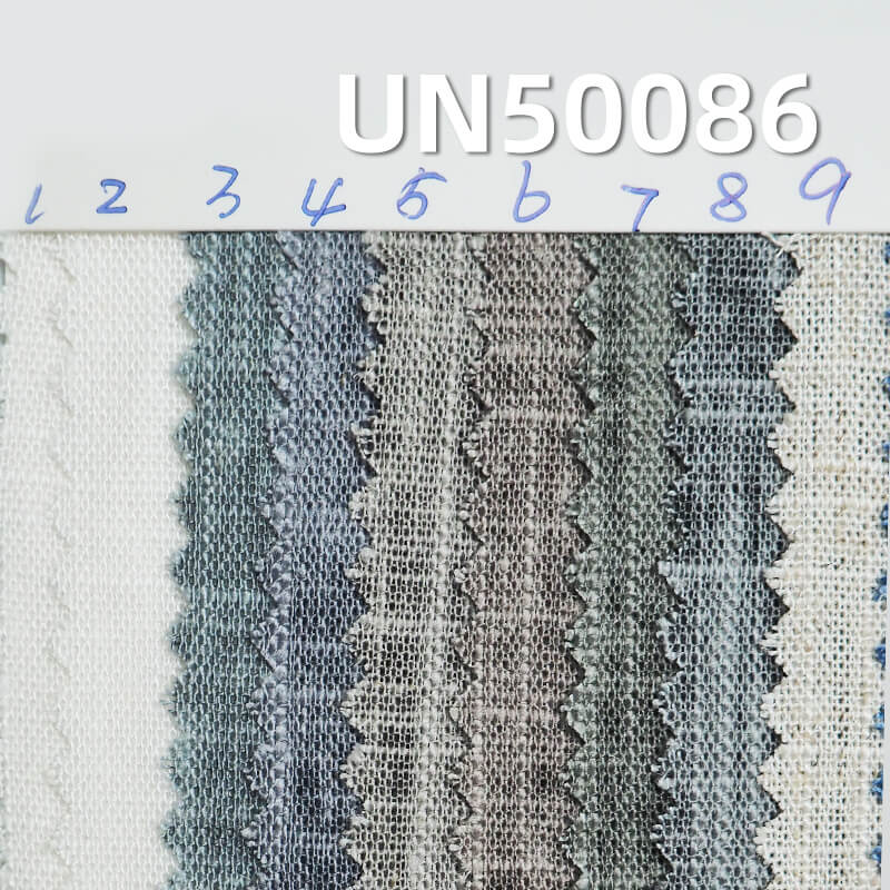 Rayon-Linen Blend Fabric | 180g/m² Dyed Fabric | Woven Solid Color Linen Material | Hanfu, Skirt, Top Fabric