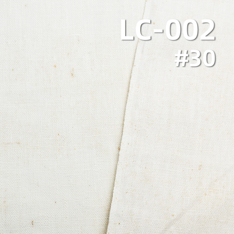 170g/m² Linen-Cotton Plain Weave Fabric | Spring/Summer Dyed Material for Dresses, Tops, Pants