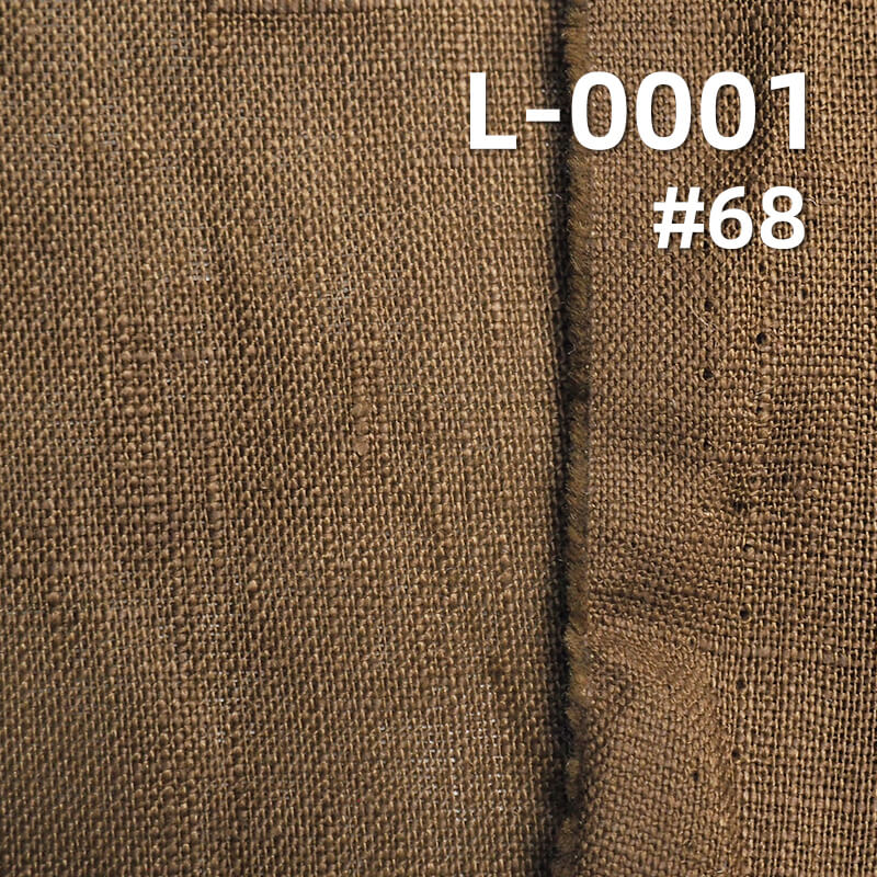 Linen Plain Weave Fabric | 206g/m² Heavyweight Dyed Fabric | Solid Color | Dresses, Pants, Tops Fabric