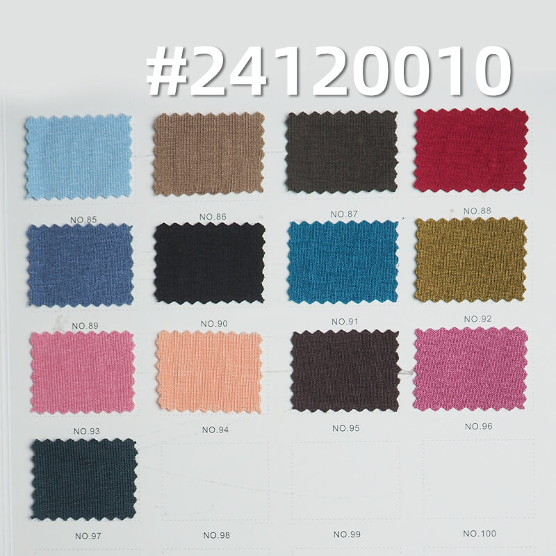 Knit Fabric | 200g/m² Lightweight Stretch Knit | Double-Sided Freestyle Cut | Rayon-Elastic Modal | T-shirts, Tank Tops, Casual Wear, Dance Wear Fabric