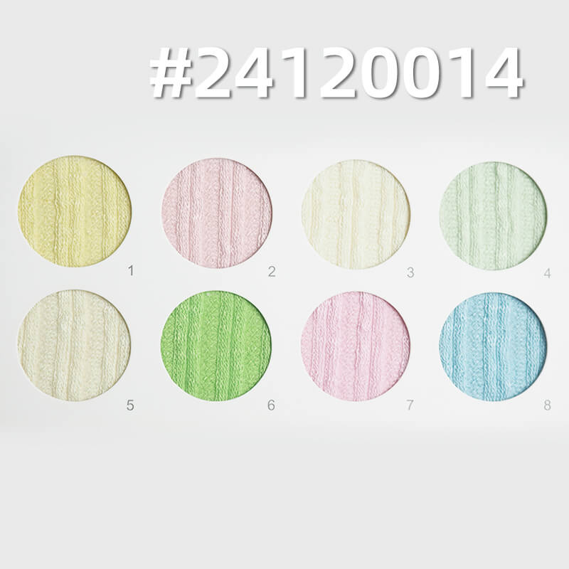 Jacquard Knit Fabric | 200g/m² Stretch Knit | Elastic Jacquard Fabric | Sun Velvet Jacquard | Women's Tops, Casual Wear, Base Layer Fabric