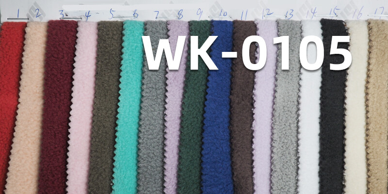 310g/m² Polyester Knitted Fabric | Double-Brushed Double-Sided Fleece | Anti-Static & Antibacterial |Sweatshirts, Outerwear Fabric