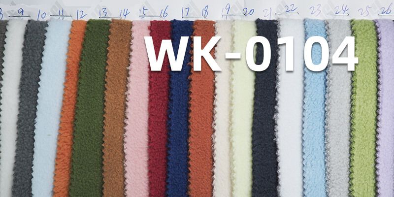 340g/m² 100% Polyester Knit Fabric | Double-Brushed Double-Sided Fleece | Antistatic & Antibacterial |Warm Sweatshirts, Outerwear Fabric