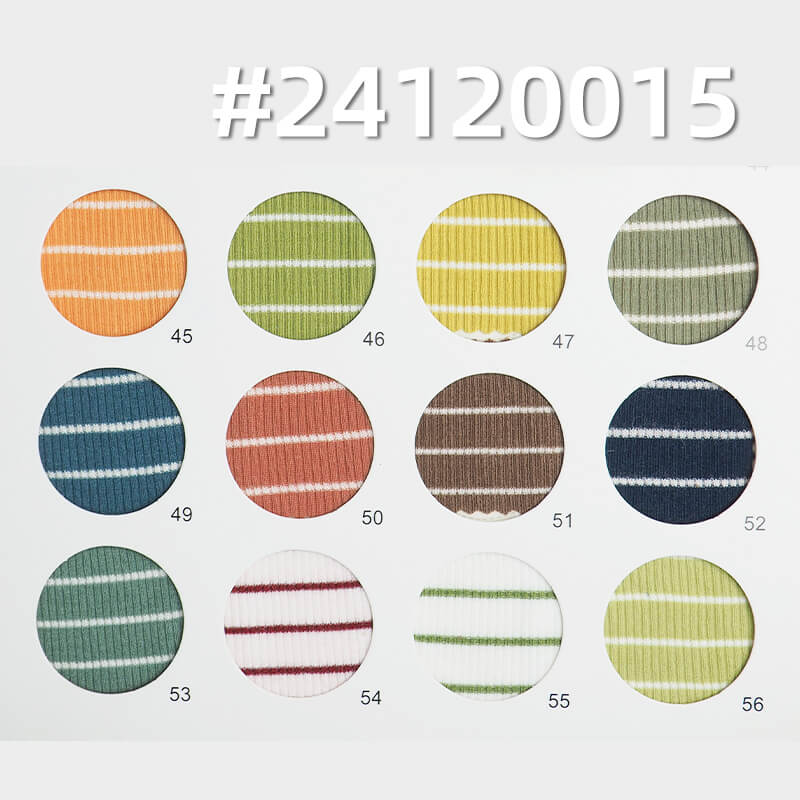 Knit Striped Fabric | Snake Bone Pattern Stretch Knit | Textured Pleated Stripe Fabric | Top, T-Shirt, Base Layer Fabric