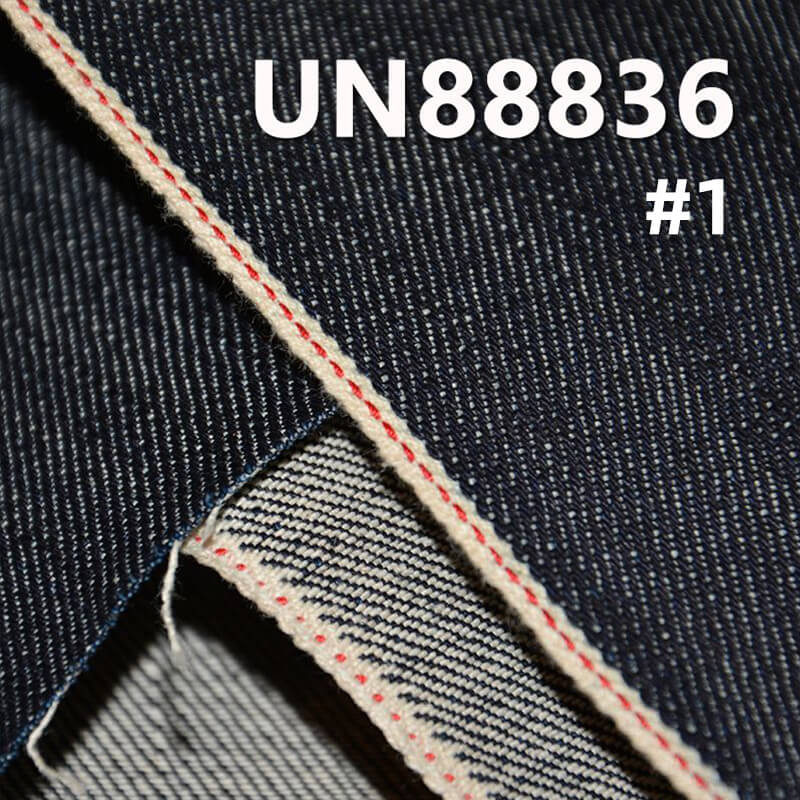 100% Cotton Selvedge Denim | 12.8oz Slub Cotton 3/1"Z" Twill | Jeans, Trendy Denim Jackets Fabric