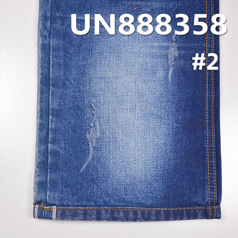 100% Cotton Selvedge Denim | 13 oz Slub “Z” Twill Denim | Fabric for Jeans & Denim Jackets