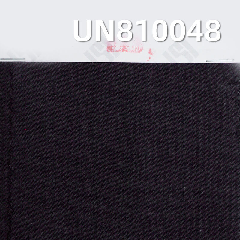 4-Way Stretch Denim | 10oz Thermal Denim | Black Face & Black Back Fabric | Warm Fleece Lining | Fabric for Jeans, Skinny Pants, Skirts & Shirts