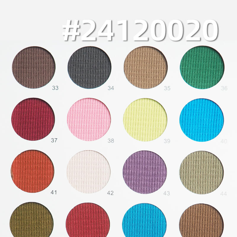 Knit Rib Fabric | Cross Rib Fabric | 250g/m2 Stretch Knit Fabric | Fabrics for T-shirts, Tops,Casual Wear