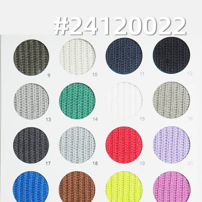 Coarse Needle Paris Rib Knitted Fabric | 380g/m2 Heavyweight Knitted Fabric |Textured Striped Fabric | Fabrics for Coats, Cardigans, Tops