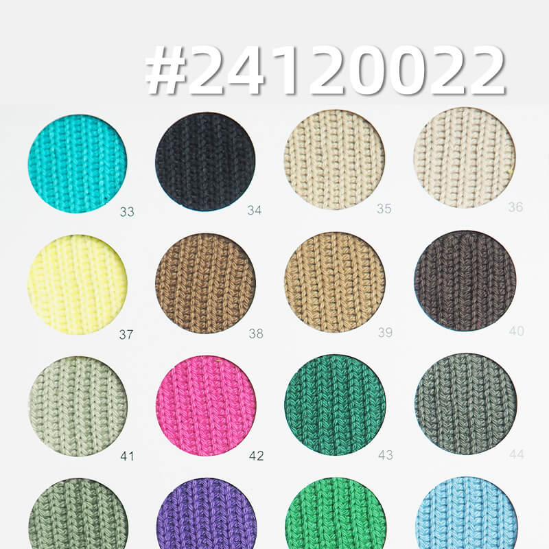 Coarse Needle Paris Rib Knitted Fabric | 380g/m2 Heavyweight Knitted Fabric |Textured Striped Fabric | Fabrics for Coats, Cardigans, Tops