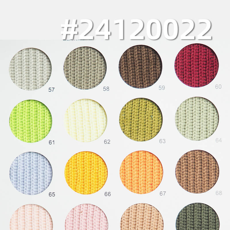 Coarse Needle Paris Rib Knitted Fabric | 380g/m2 Heavyweight Knitted Fabric |Textured Striped Fabric | Fabrics for Coats, Cardigans, Tops