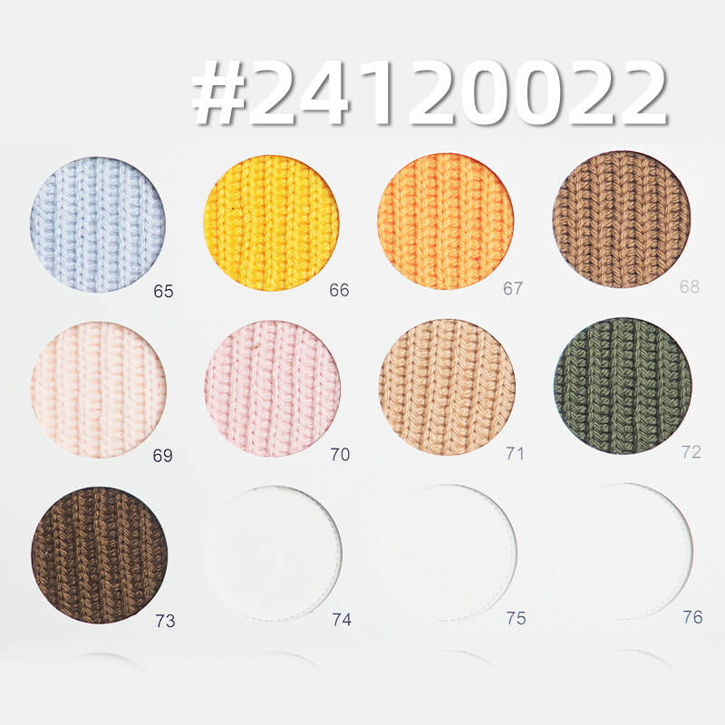 Coarse Needle Paris Rib Knitted Fabric | 380g/m2 Heavyweight Knitted Fabric |Textured Striped Fabric | Fabrics for Coats, Cardigans, Tops