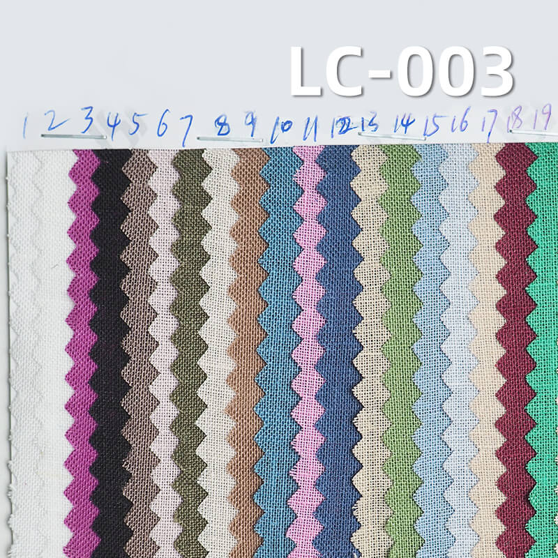 Ramie-Cotton Dyed Fabric | 135g/m² Plain Weave | Vintage Solid Fabric | Hanfu, Tops, Pants, Dress Material