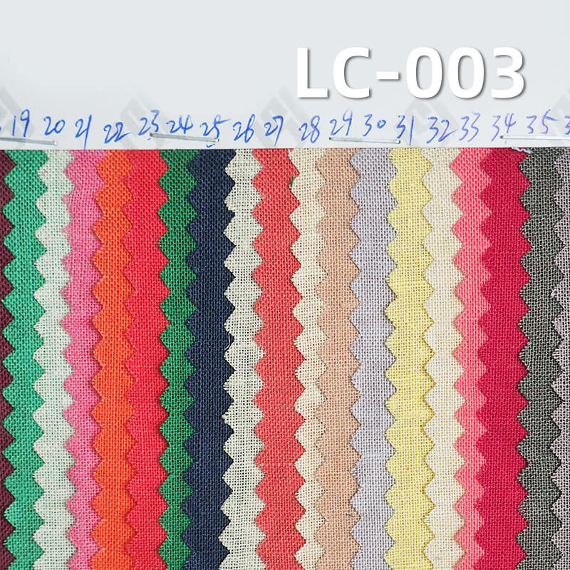 Ramie-Cotton Dyed Fabric | 135g/m² Plain Weave | Vintage Solid Fabric | Hanfu, Tops, Pants, Dress Material