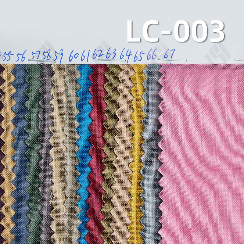 Ramie-Cotton Dyed Fabric | 135g/m² Plain Weave | Vintage Solid Fabric | Hanfu, Tops, Pants, Dress Material