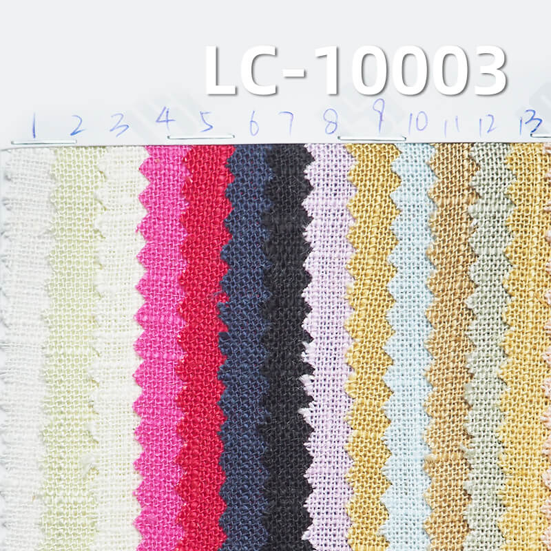 Rayon Linen Slub Fabric | 180g/m² Rayon-Linen Dyed Fabric | Retro Solid Color Linen | Hanfu, Tops, Skirts Fabric