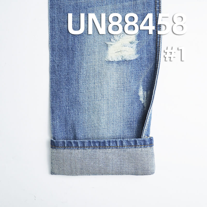 100% Cotton Denim |13.5oz Slub Textured Fabric | 3/1"Z"Twill | Jeans, Trendy Denim Jackets, Outerwear Material