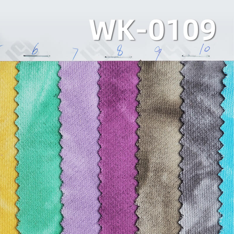 100% Cotton Sweatshirt Knit Fabric | 320g Tie-Dye & Color-Dyed Fleece | Sportswear, Sweatshirt, Outerwear Fabric