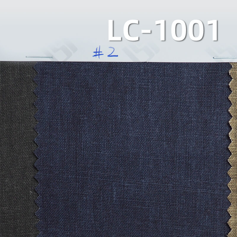 [Special Price] 5.7oz Linen Cotton Dobby Weave | Lightweight Linen Cotton Fabric for Spring-Summer | Skirts, Pants, Casual Jackets