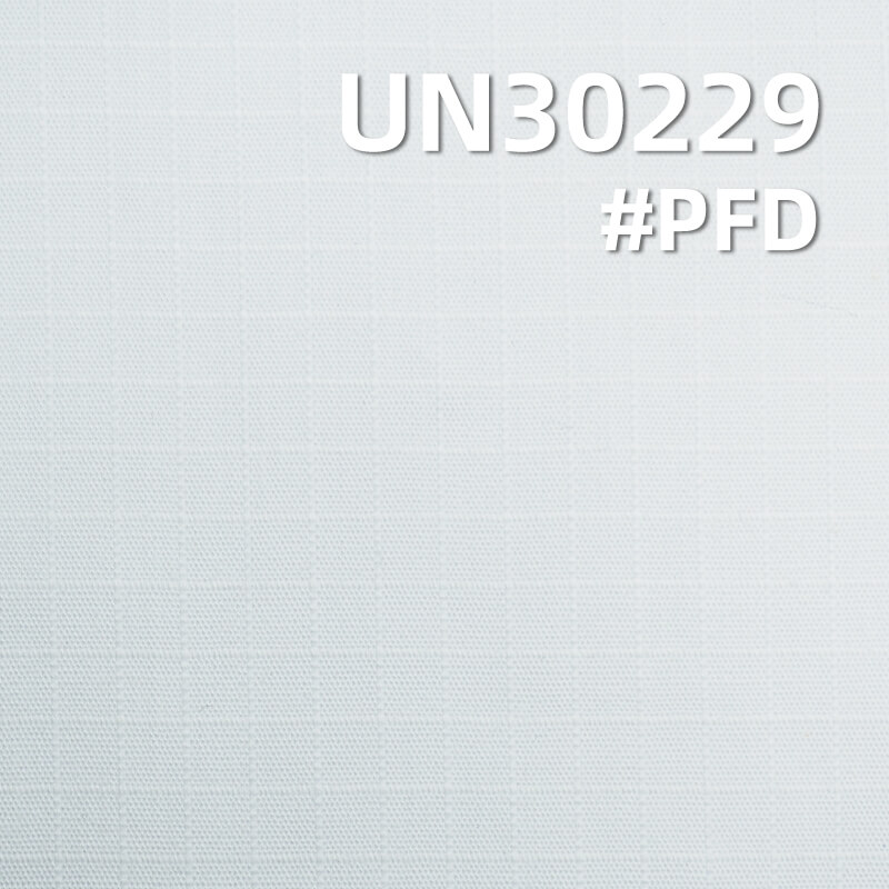 【PFD】Plaid Fabric | 140g/m² Combed Cotton Fabric | 4MM*4MM Semi-Bleached Checkered Fabric | Shirt, Skirt, Blouse Material