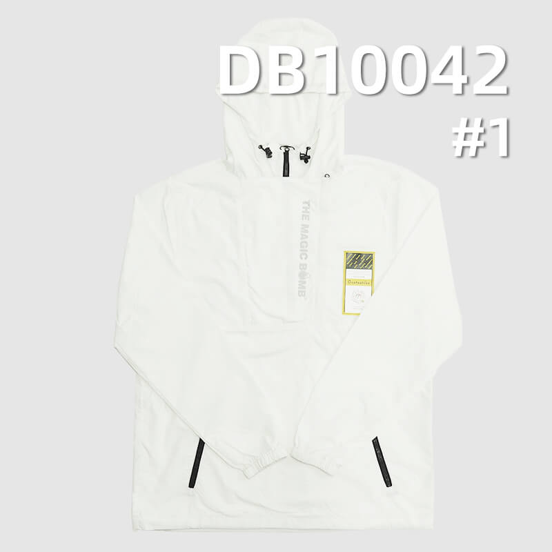 Polyester 75D Plain T800 Dyed Fabric | 104g/m² Antistatic Water-Repellent Fabric | Fabric for Outdoor Apparel and Windbreakers