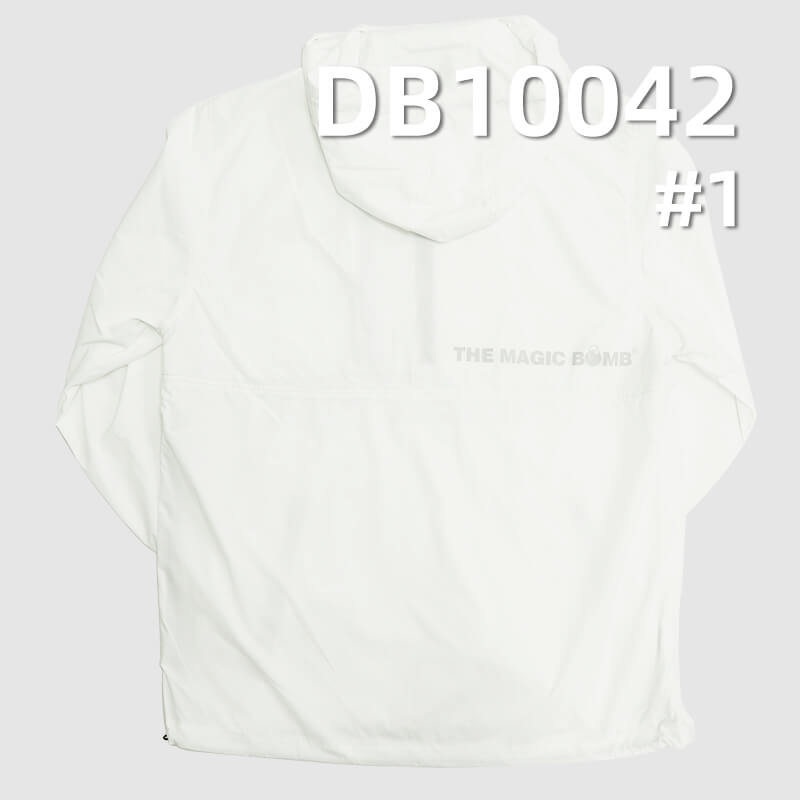 Polyester 75D Plain T800 Dyed Fabric | 104g/m² Antistatic Water-Repellent Fabric | Fabric for Outdoor Apparel and Windbreakers