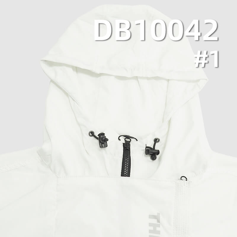 Polyester 75D Plain T800 Dyed Fabric | 104g/m² Antistatic Water-Repellent Fabric | Fabric for Outdoor Apparel and Windbreakers