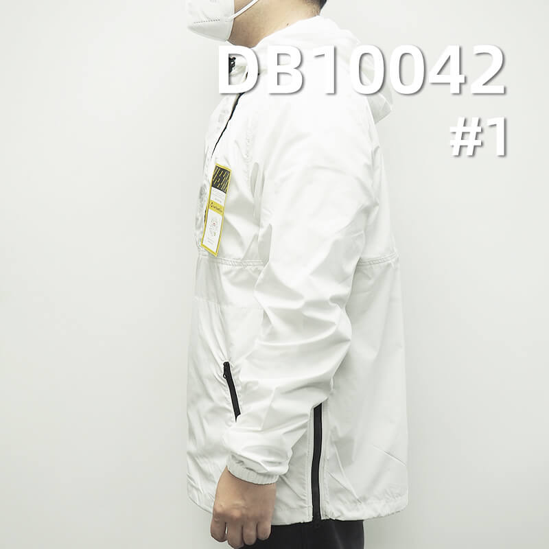 Polyester 75D Plain T800 Dyed Fabric | 104g/m² Antistatic Water-Repellent Fabric | Fabric for Outdoor Apparel and Windbreakers