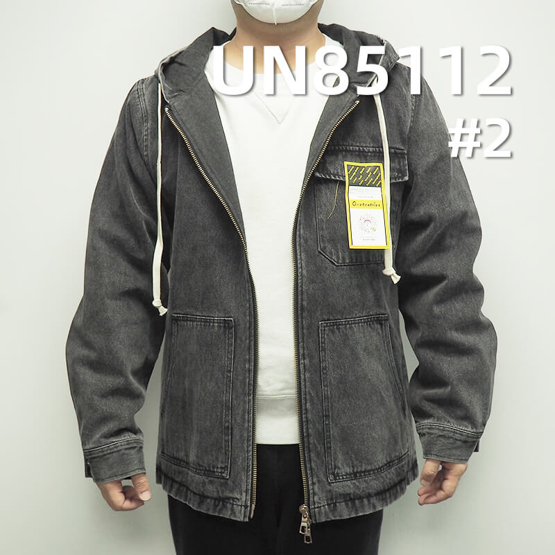 13oz Cotton-Viscose Black Warp and Weft Denim Fabric | 3/1 "Z" Twill Denim | Jeans and Denim Jacket Fabric