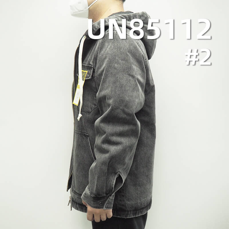 13oz Cotton-Viscose Black Warp and Weft Denim Fabric | 3/1 "Z" Twill Denim | Jeans and Denim Jacket Fabric