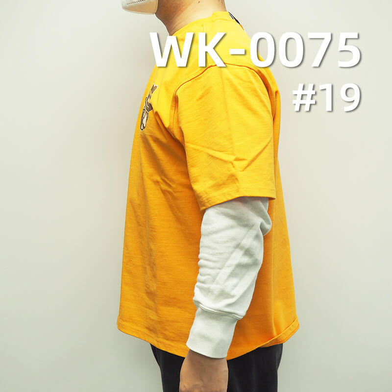 300g/m² 100% Combed Cotton Knitted Fabric | 21S Trendy Double Yarn Smooth Cotton Sweatshirt Fabric | T-Shirts, Polo Shirts, Casual Wear