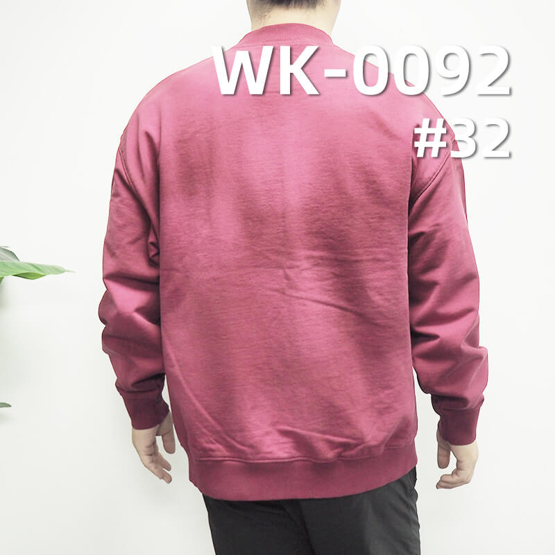 100% Cotton Knit Fabric | 380g/m² Trendy Thick Fleece Sweatshirt | Sweatshirt casual sportswear Jackets Fabric